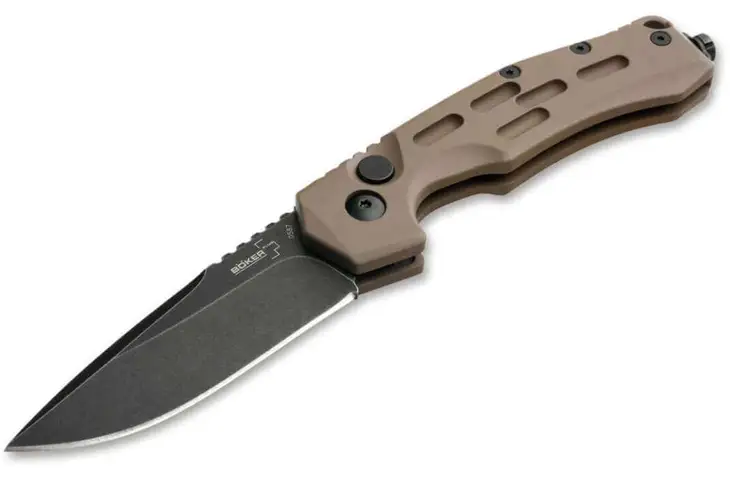 Boker Plus Thunderstorm Auto Coyote